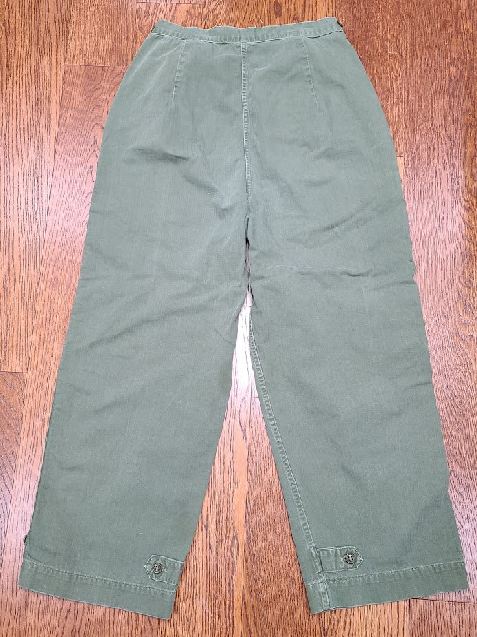 US ARMY 40s W.A.C. HBT パンツ M レア 軍パン 陸軍 ファッション