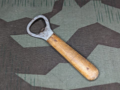 German Wood Handle Bottle Opener