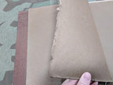 Leather Desk Blotter with Embossed Ship