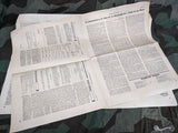 1934 German Veterans Newspaper