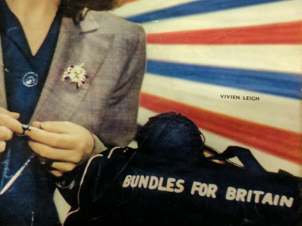 British War Relief Society (Bundles for Britain) Pin