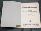 Kamerad Sing Mit Soldiers Accordion Song Book