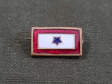 Small Blue Star Flag Pin