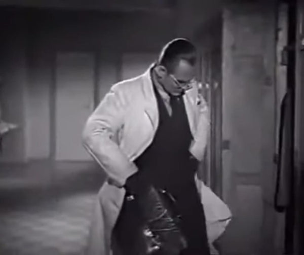 German Brown Leather Briefcase