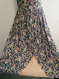 German Sleeveless Flower Dress and White Undershirt <br> (B-39" W-31" H-48")