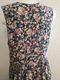 German Sleeveless Flower Dress and White Undershirt <br> (B-39" W-31" H-48")