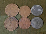 Pocket Change Reichspfennig Coins (Set of 5)