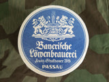 Roll of Bayerische Löwenbrauerei Beer Coasters (~100 Pieces)