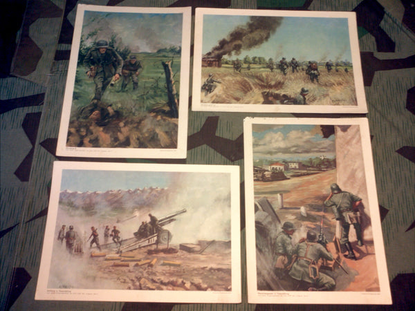 16 Original Combat Prints w/ Cover