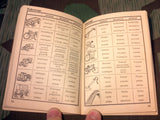 Original German-Russian-Polish-Ukrainian Dictionary w/ Pictures