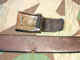Original Heer Belt with Buckle and Tab