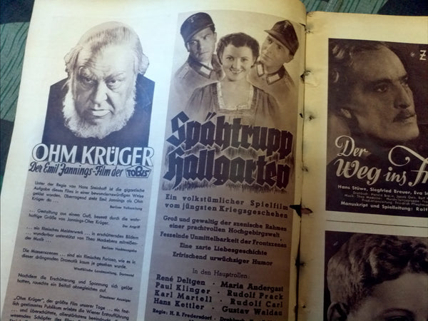 Film Woche Magazine <br>Lotte Koch Cover