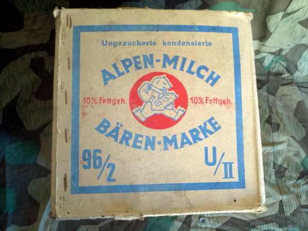 Alpen-Milch Bären-Marke Ration Box