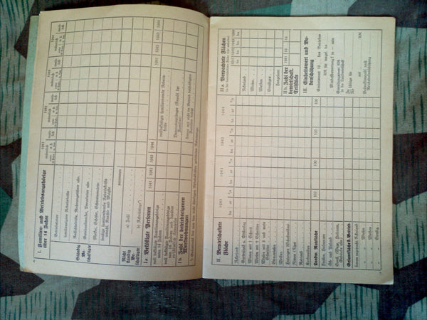 Meine Hofkarte Farm Record Book
