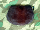 Brown Horse Hair Muff Purse