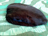 Brown Horse Hair Muff Purse