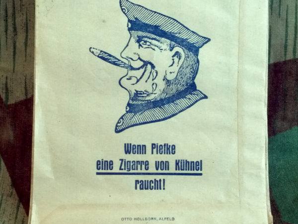 Original WWI Soldier Theme Tobacco Bag