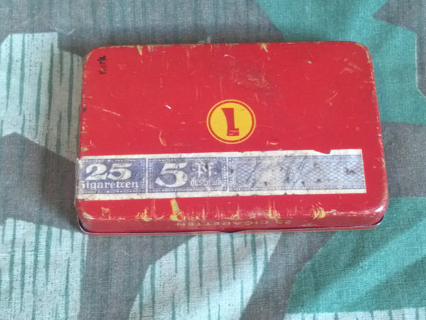 Original Reemtsma Ova 25 Cigarette Tin