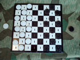 Period Schachspiel Chess/Checkers/Dame Game