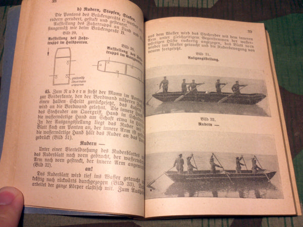 Pioniere Training Book "Fahren auf dem Wasser"