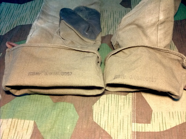 German Motorcycle Mittens w/ Rb. Nr.