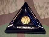 1930s 1940s Le Sphinx Paris France Wehrmacht Brothel Glass Ashtray