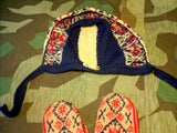 1939 Mittens & Knit Hood Set