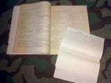 Original Soldier's Songbook For Piano Band I