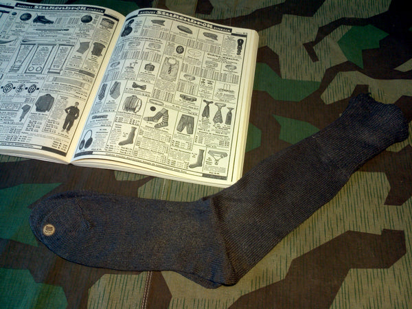 Original German Dark Gray Socks (~Size 2)