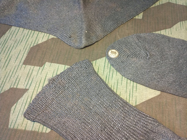 Original German Dark Gray Socks (~Size 2)