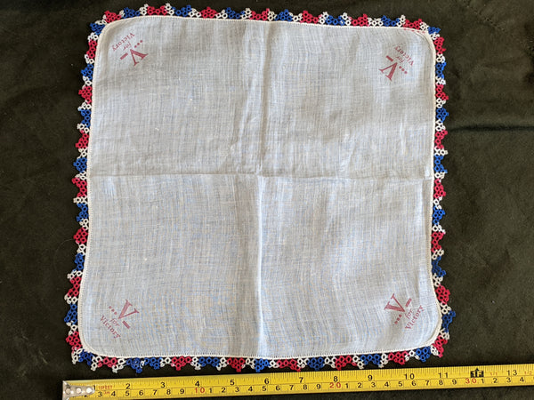V for Victory Patriotic Hankie