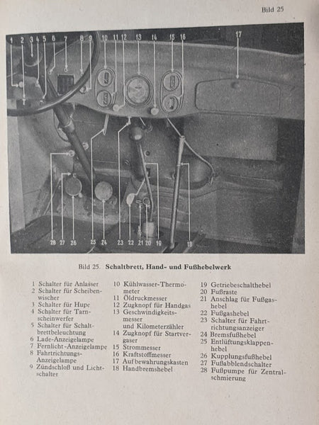 Set of 4 German Type Gauges 2" Diameter 12V