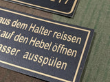 TETRA German Fire Extinguisher Decal Set (1st Run)
