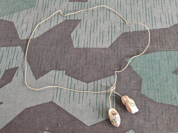 Warmbad Souvenir Wooden Shoe Charm