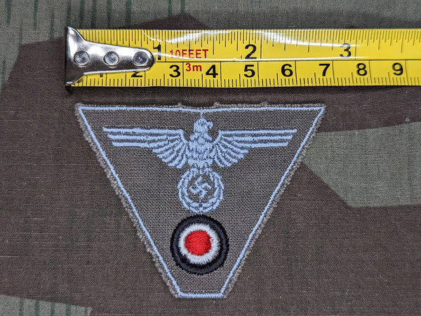 Original Late War Army Hat Trapezoid Insignia