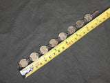 British India Coin Bracelet (Dates from 1912 to 1938)