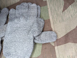 Gray Wool Gloves Economy German Reenactment Gloves