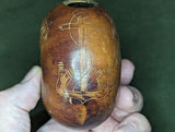 1944 USN Coconut Souvenir Uruguay