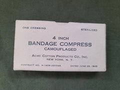1943 US GI Bandage in Box