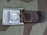 1937 Luftwaffe Drop Tail Aluminum Belt Buckle Jul. Kremp Lüdenscheid