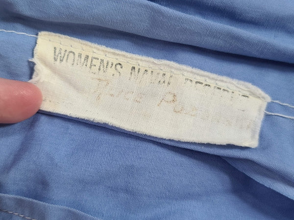 WAVES Reserve Blue Blouse (as-is) <br> (B-34" W-29")