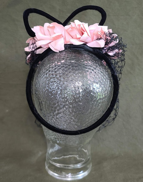 Pink Flower Tilt Hat