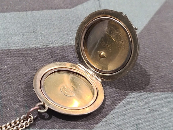 Edwardian German Locket Necklace Kollmar & Jourdan
