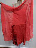 German Black Jacket & Red/Orange Slip Dress <br> (B-36" W-33" H-44")
