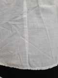 White Sleeveless Eyelet Blouse from Germany <br> (B-37" W-34.5")