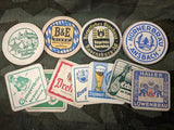 Vintage German Beer Coasters (Set of 5)