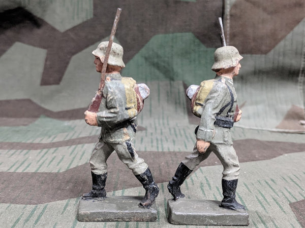 Lionel Elastolin Composition Toy Soldiers Figures