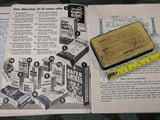 Thalysia Yeast Tin with 2 1930s Magazines