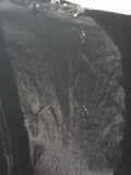 Black Velvet and Sequin Skirt Suit <br> (B-33" W-23" H-35")