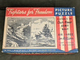 US "Fighters for Freedom" Picture Puzzle AS-IS